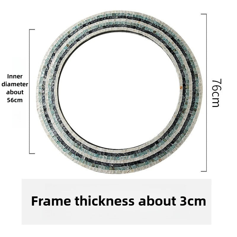 Nordic Shell Wall Mirror