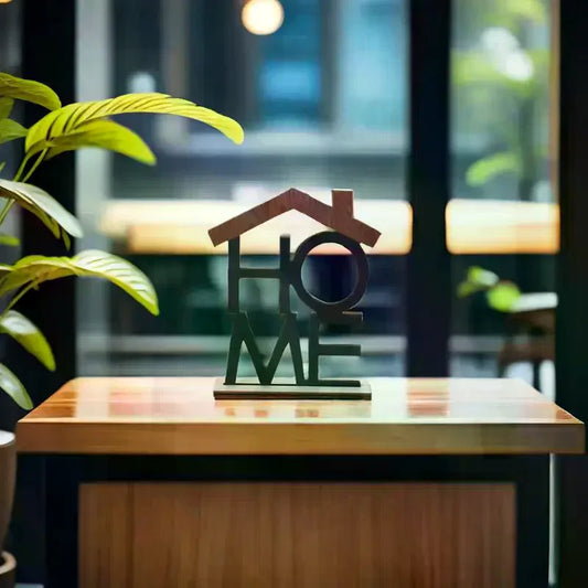 Handcrafted Wooden Decor Ornament