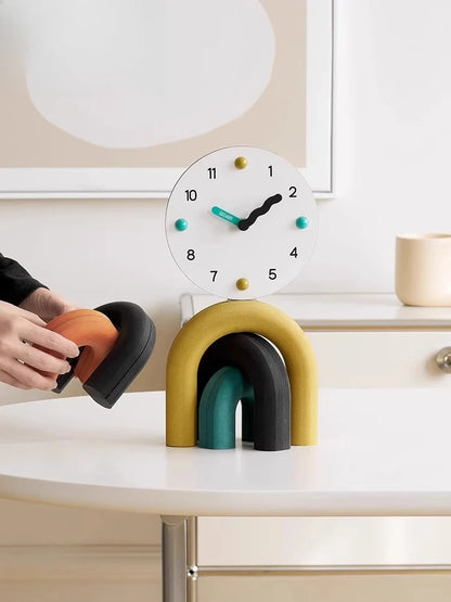 Wooden LED Decor Lamp