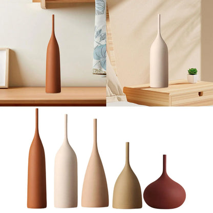 Minimalist Porcelain Flower Vase