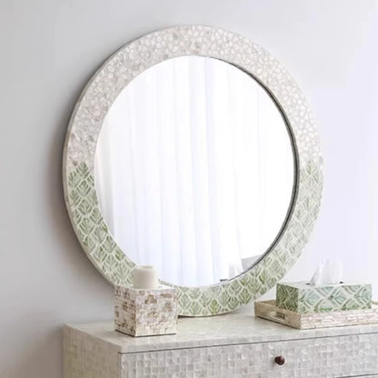Nordic Shell Wall Mirror
