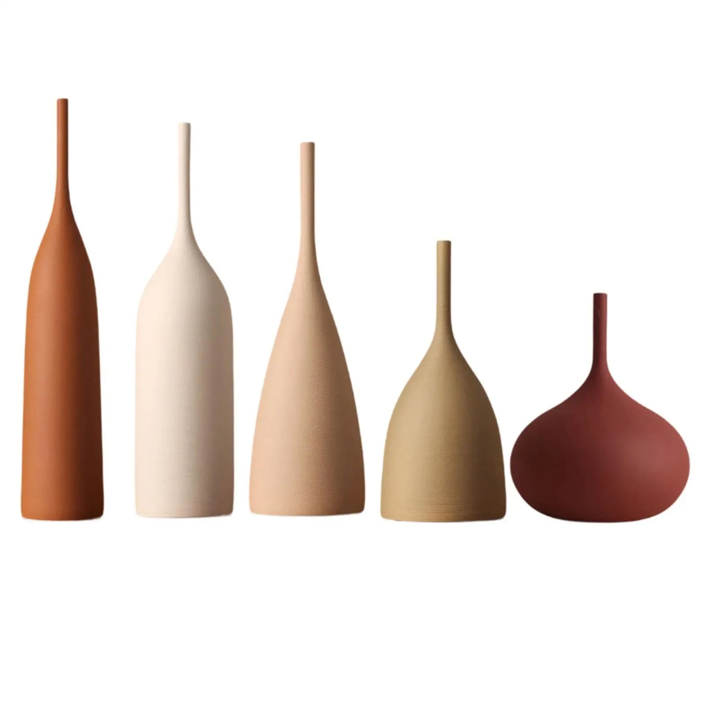 Minimalist Porcelain Flower Vase