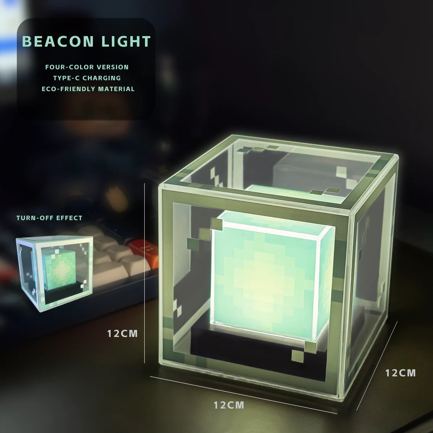 Pixel Beacon LED Night Lamp