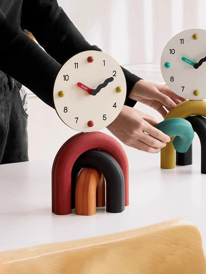 Wooden LED Decor Lamp